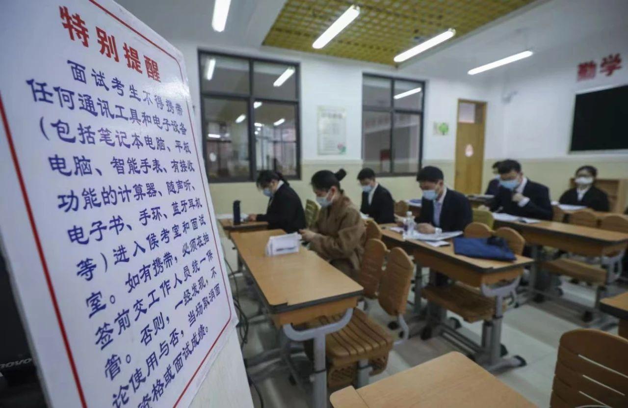 江苏省2023年度考试录用公务员面试淮安考区今日开考4.jpg