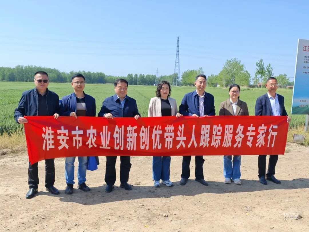 2024年淮安市专家服务基层活动走进涟水县稻麦科技综合展示基地.jpg