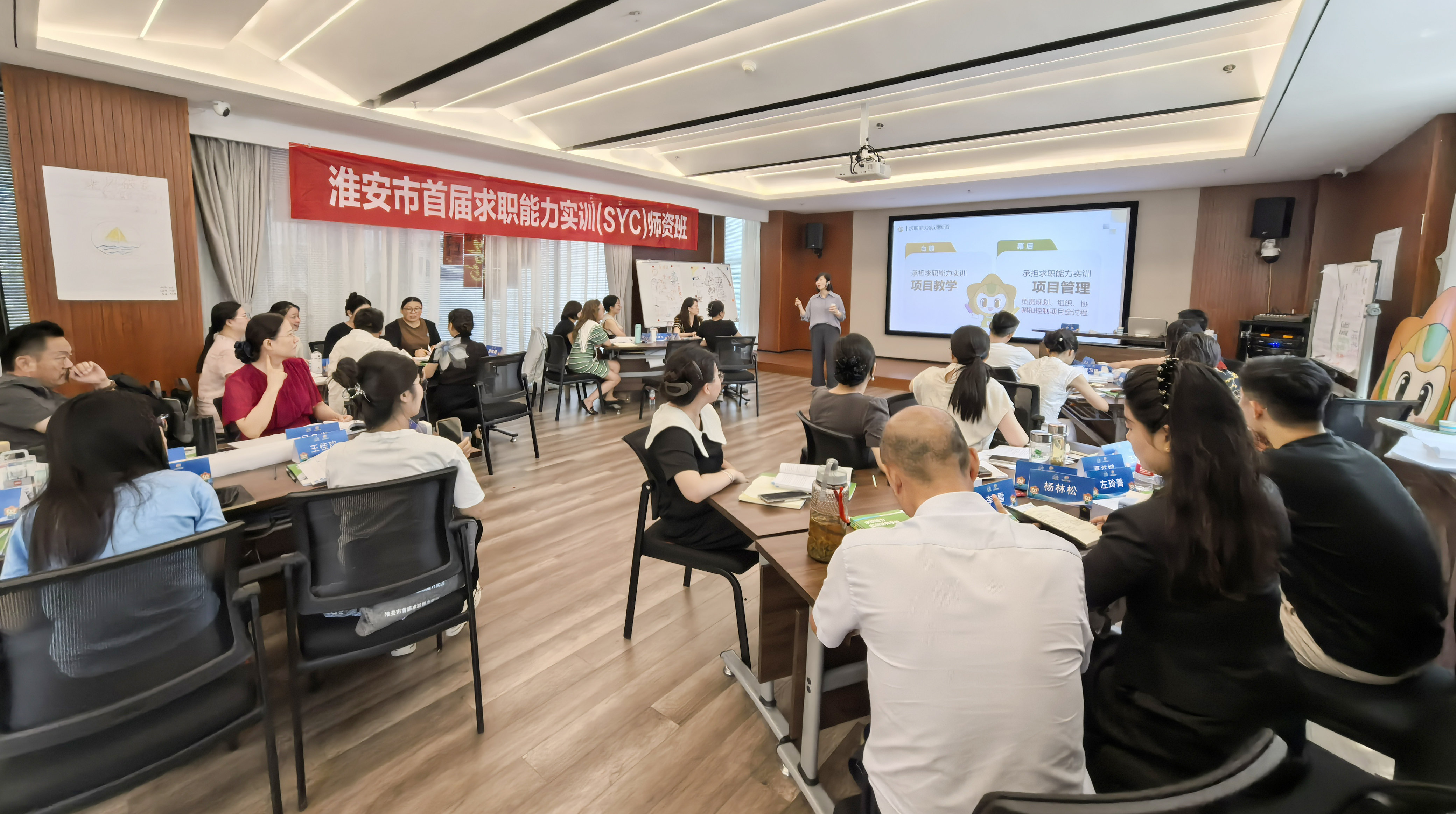 全市首届SYC师资培训班开班